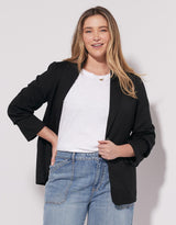 Timeless Ponte Blazer - Black