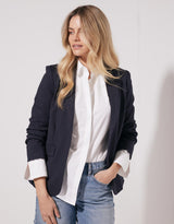 Timeless Ponte Blazer - Navy