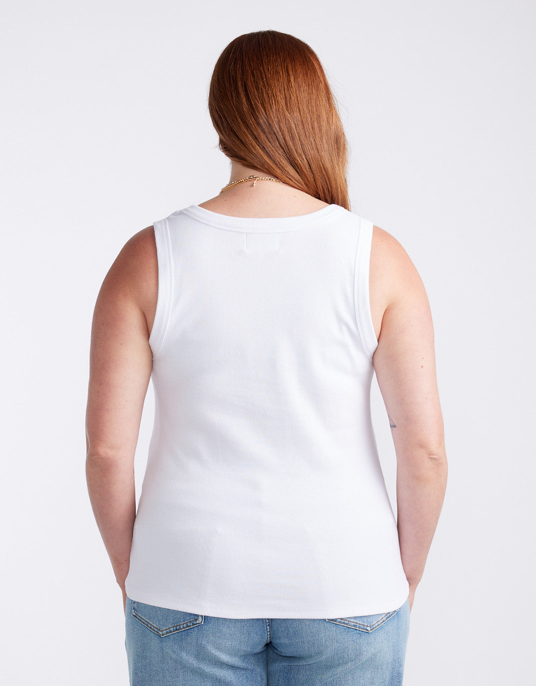 Rib Tank - White