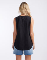 white-co-scoop-hem-tank-black-womens-clothing