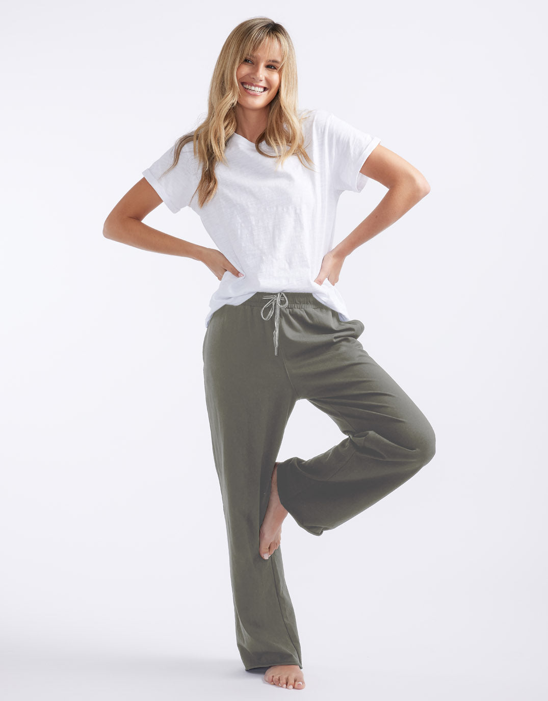 The Lounger Pant - Khaki
