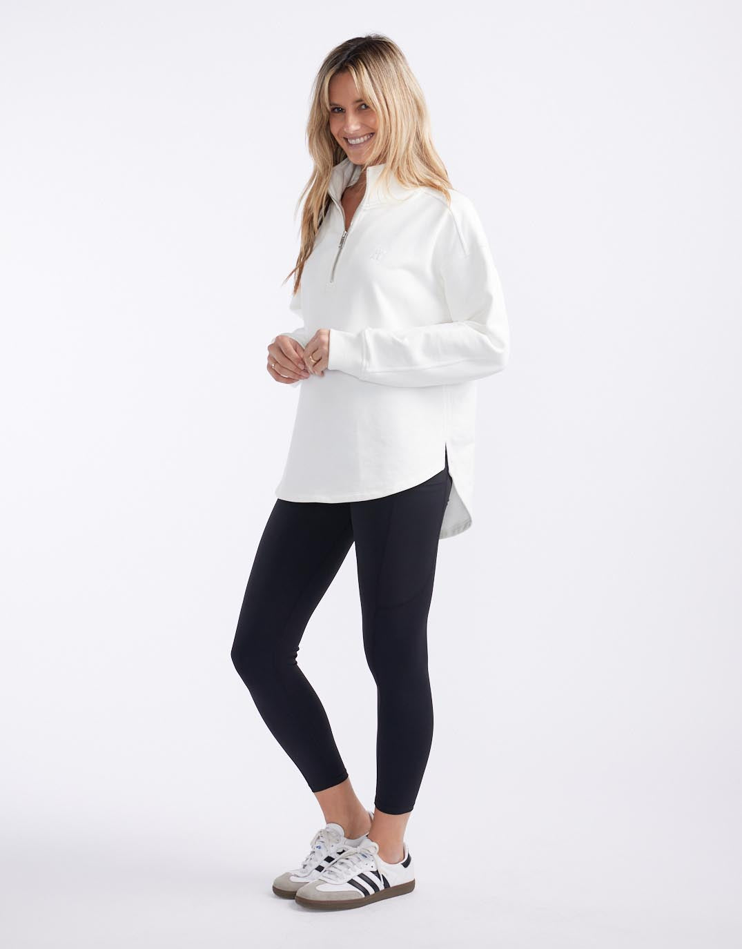 white-co-unwind-half-zip-sweater-white-womens-clothing