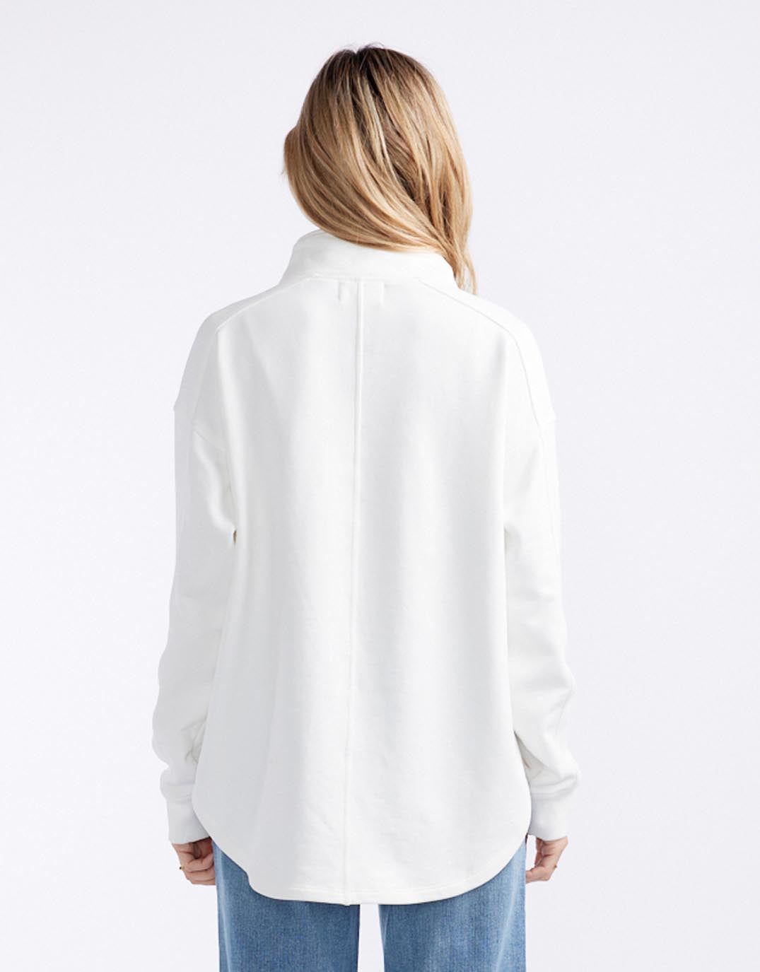 white-co-unwind-half-zip-sweater-white-womens-clothing