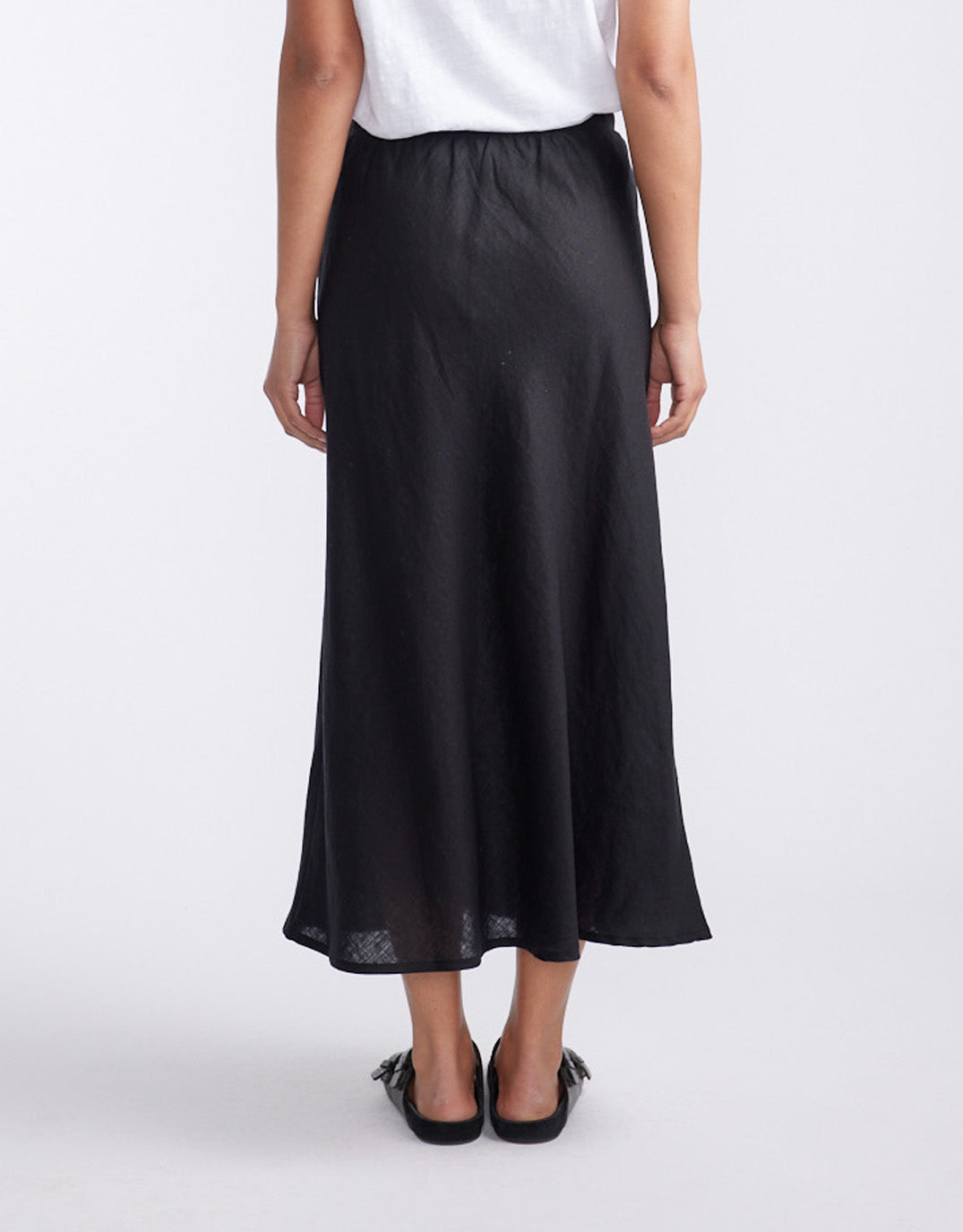white-co_linen-slip-skirt-black-womens-clothing