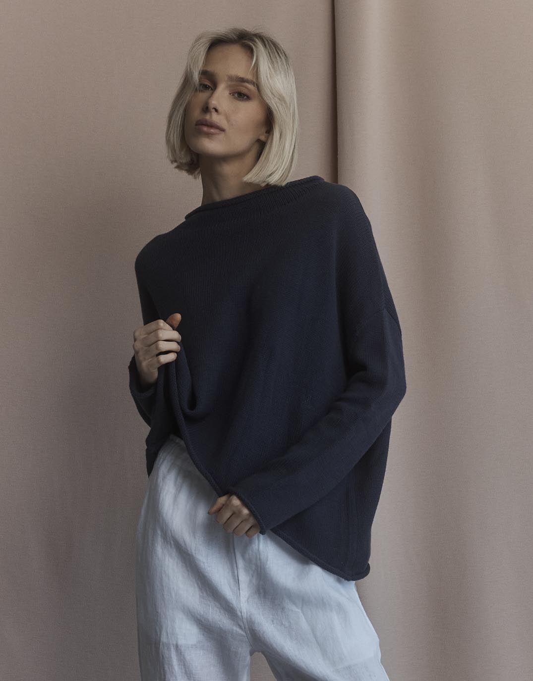 Rilee Sweater - Navy