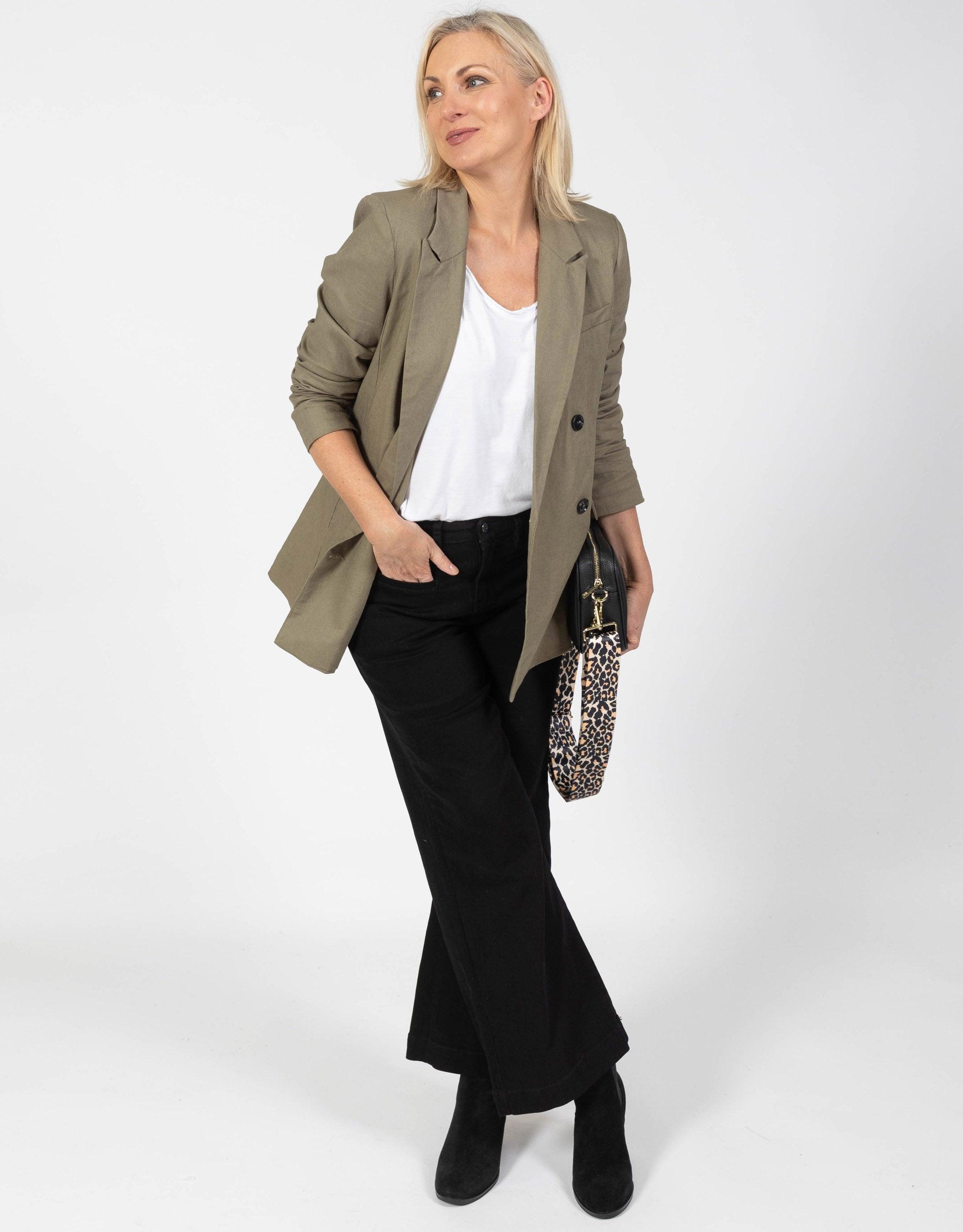 Kireina - Freya Jeans - Black - White & Co Living Jeans