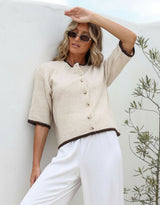 132-fashion-cora-quarter-sleeve-cardi-latte-black-womens-clothing