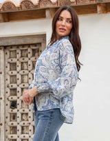 132-fashion-dana-shirred-cuff-button-blouse-blue-womens-clothing