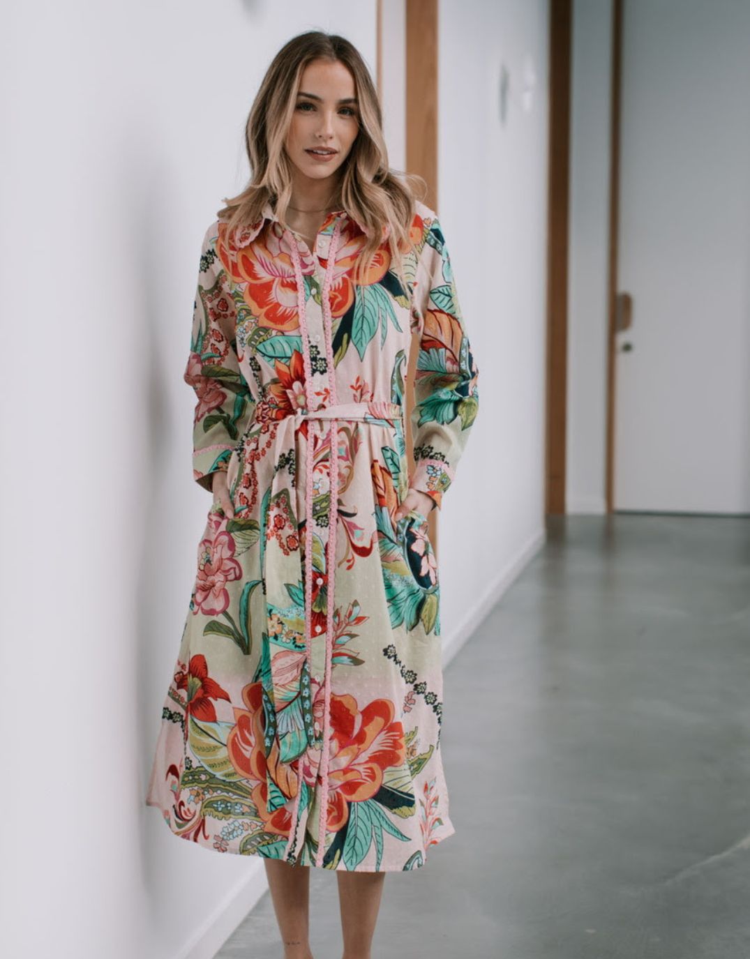 132-fashion-medusa-tie-shirt-dress-pink-green-womens-clothing
