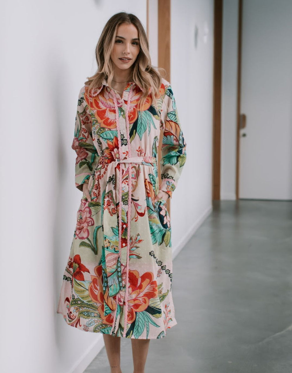 132-fashion-medusa-tie-shirt-dress-pink-green-womens-clothing