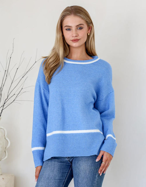 132-fashion-rylie-contrast-trim-slouch-knit-blue-winter-white-womens-clothing