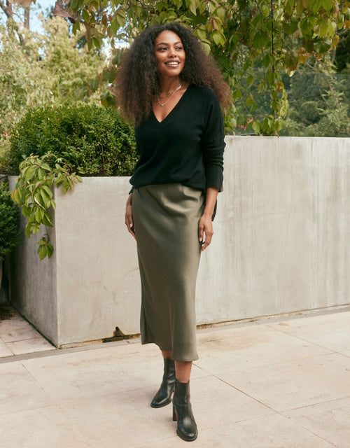 Atelier Wool Cashmere Knit - Black