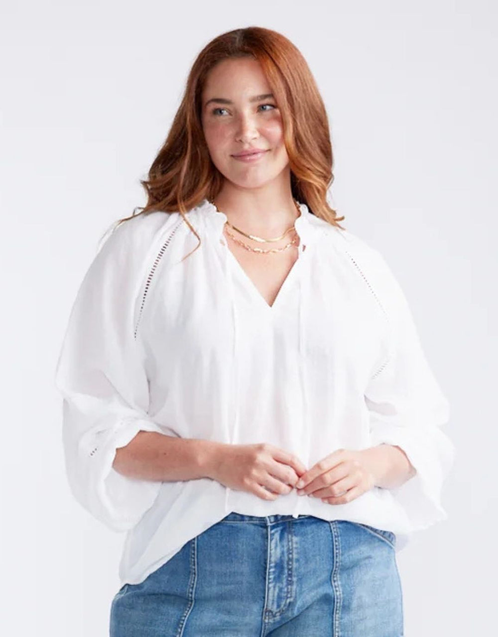 Isabelle Blouse - White