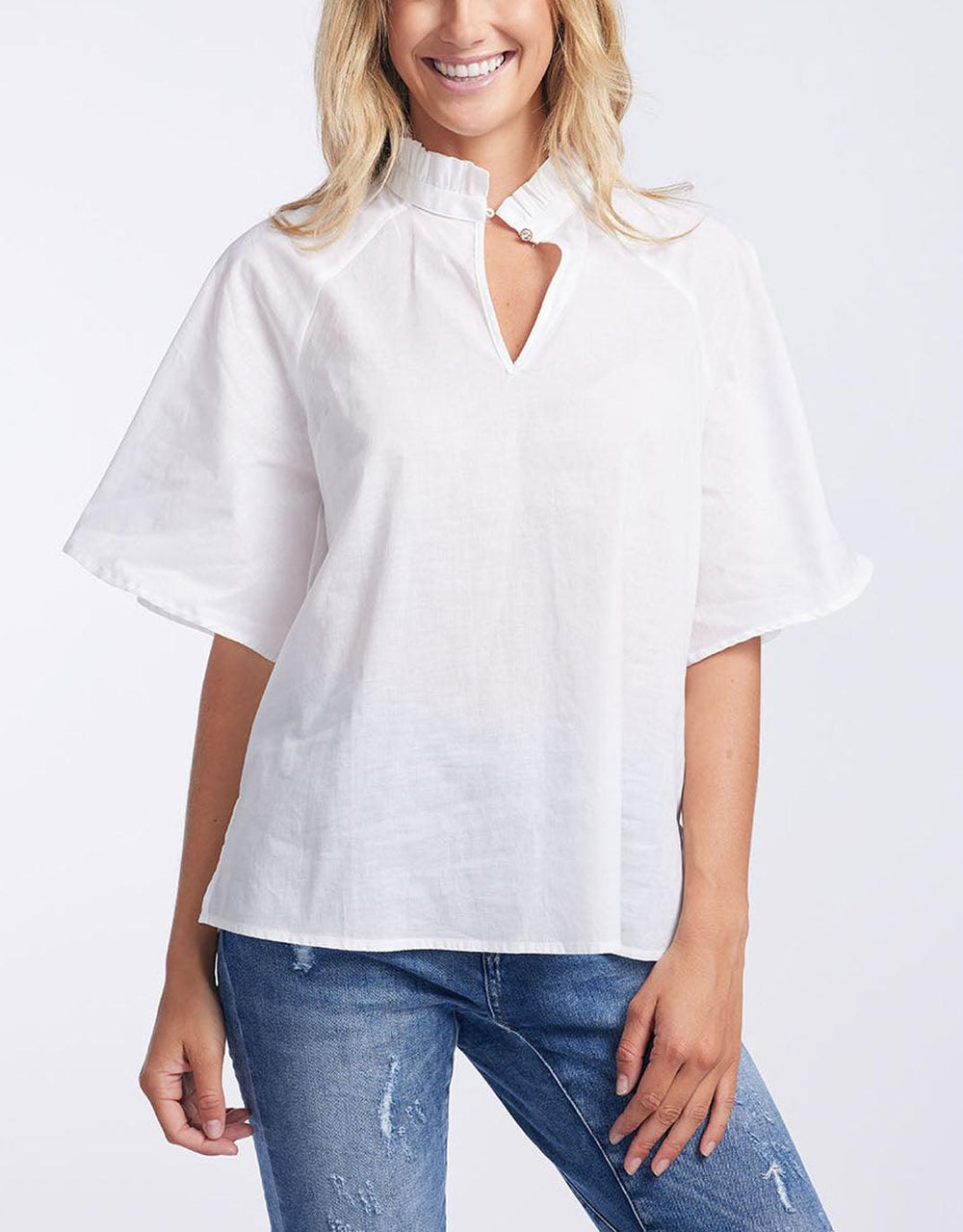 365 Days - Tully Top - White - White & Co Living Tops