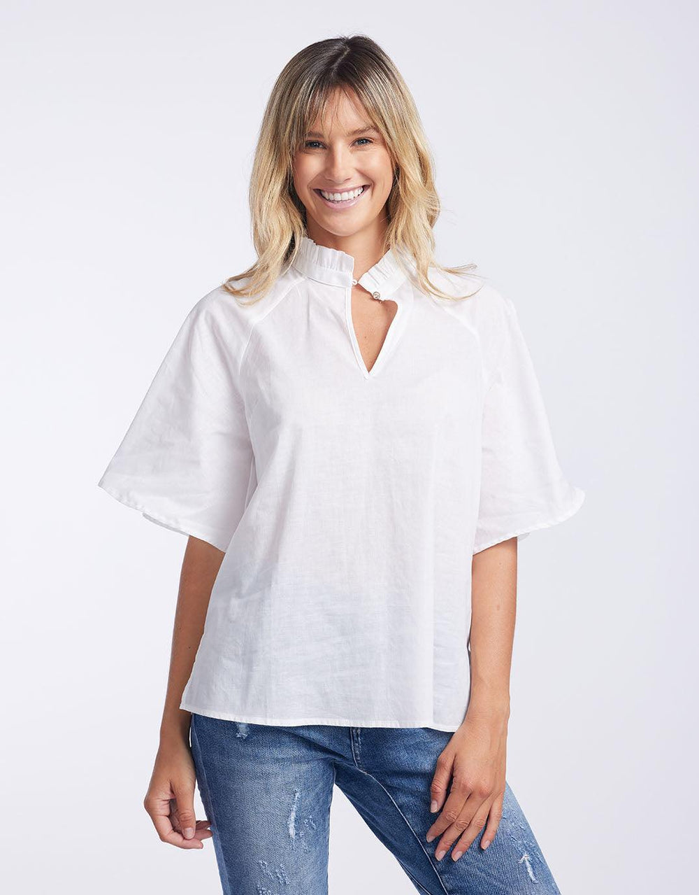 365 Days - Tully Top - White - White & Co Living Tops