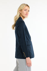 Portofino Linen Blazer - Navy