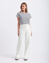 Celeste Tencel Pants - White