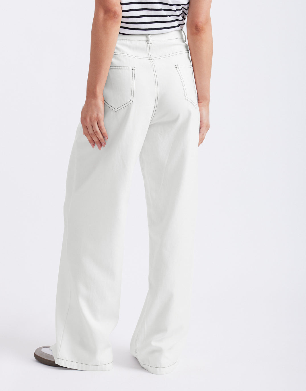 Celeste Tencel Pants - White