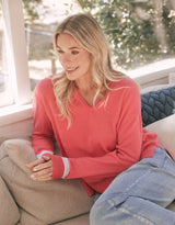 Como Wool Cashmere Knit - Melon