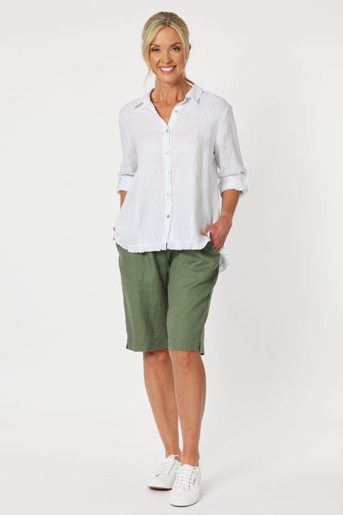 Jersey Waist Short - Khaki