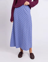 Alba Skirt - Cornflower Blue