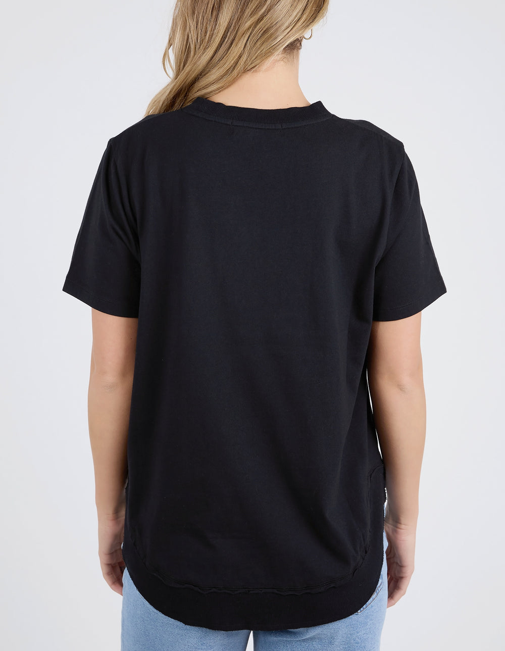 Farrah Short Sleeve Tee - Black