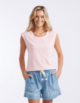 Gelati Stripe Cali Tank - Ice Pink Stripe