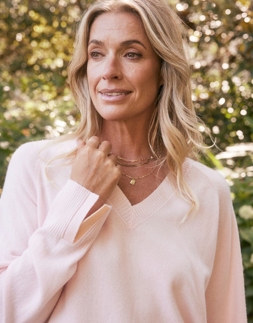 Atelier Wool Cashmere Knit - Ice Pink