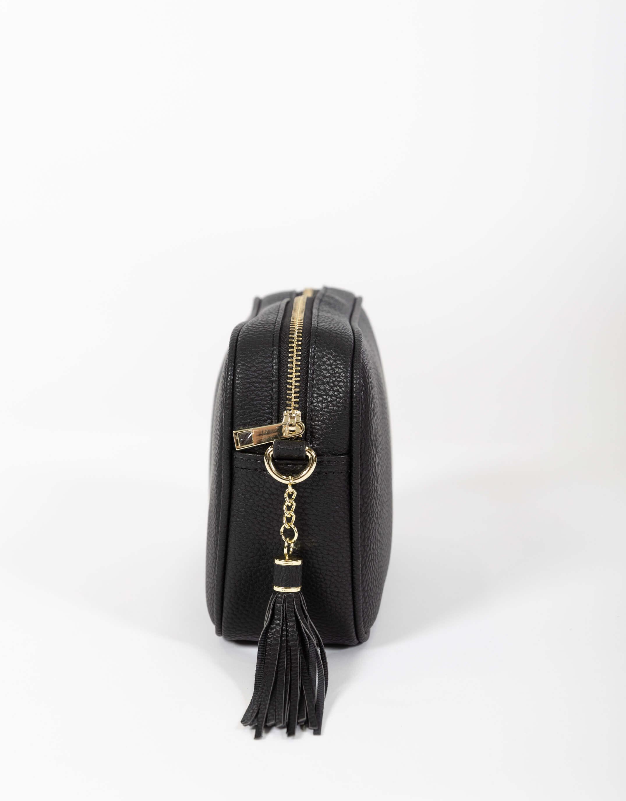 Zoe Crossbody Bag - Black on Black