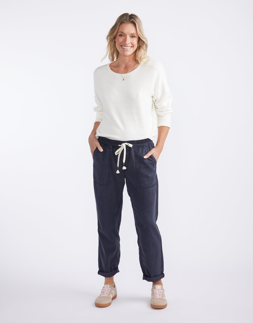 Beach Comber Pant - Navy