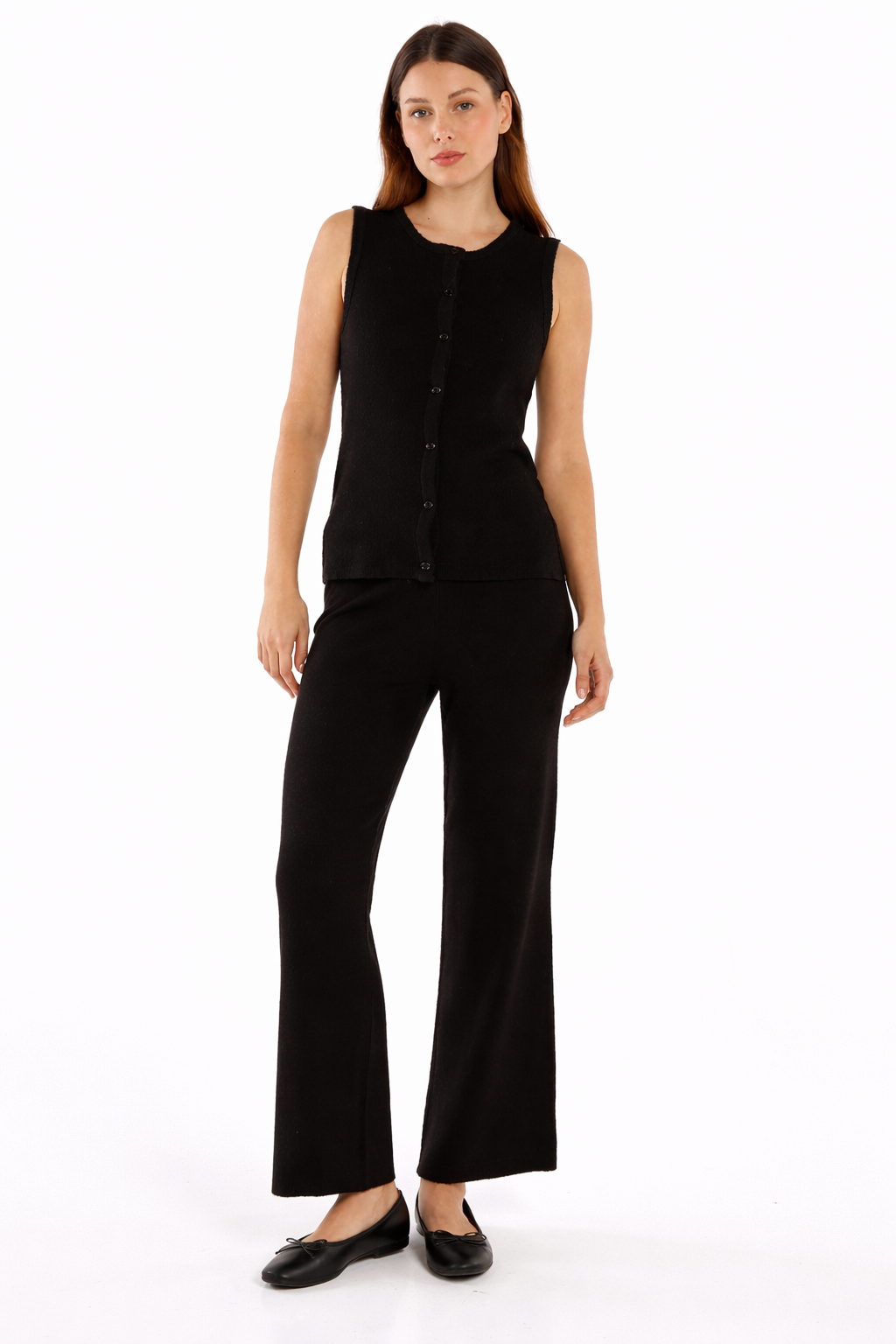 Nash Knit Pant - Black