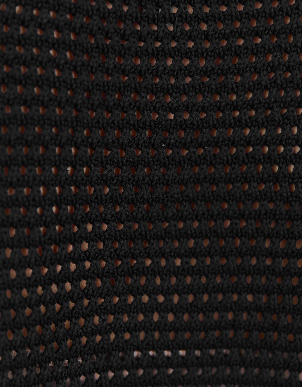 Dawn Crochet Knit Jumper - Black