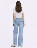 Glam Track - Silver Stripe Jean