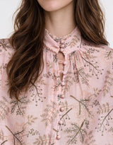 Hazel Blouse - Tea Rose Print