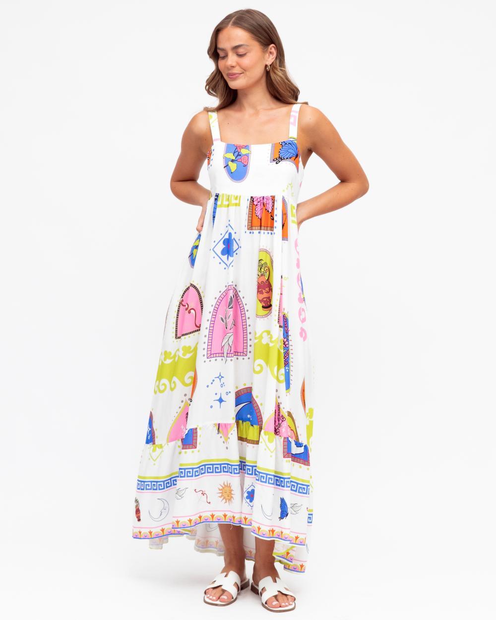 Sunetta Maxi Dress - White