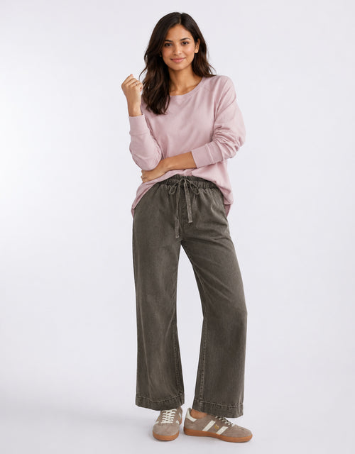 Lucia Tencel Denim Jean - Khaki