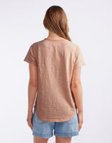 Original Round Neck Tee - Mocha