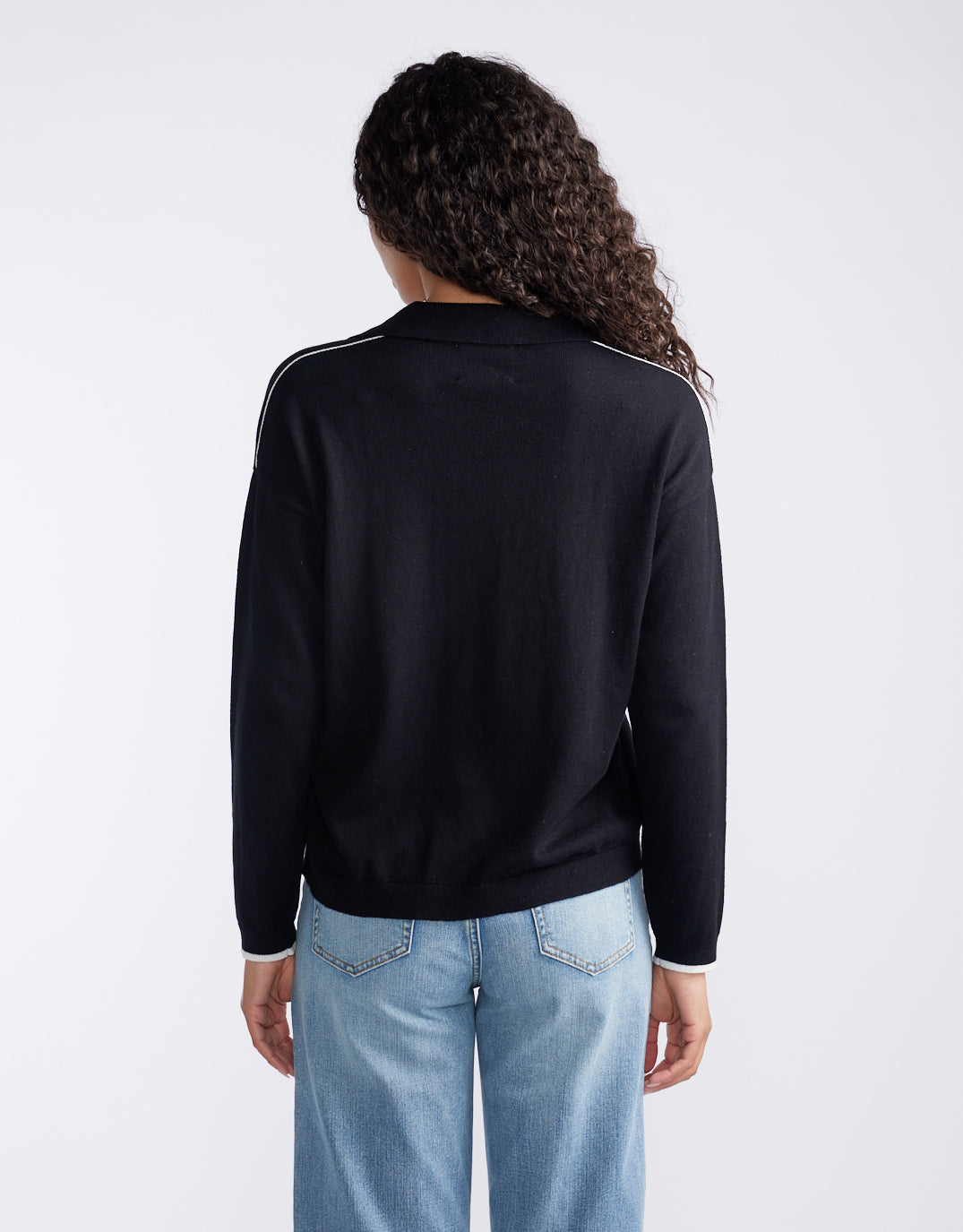 Polo Frenchie Knit - Black
