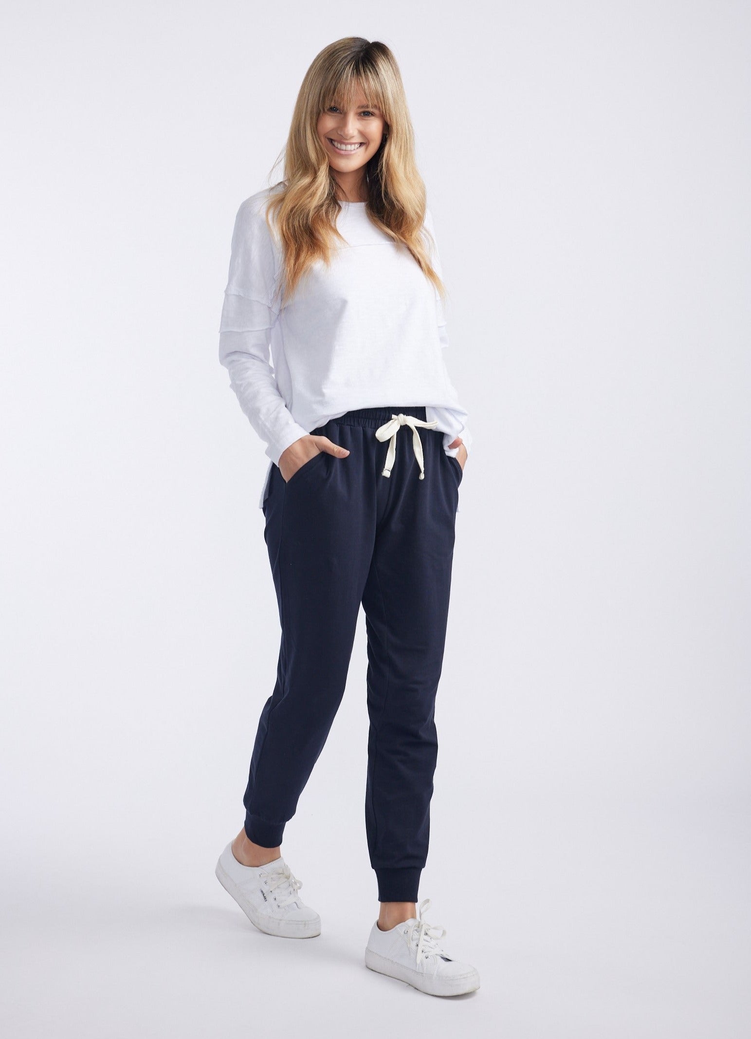 The Sunday Lounge Pant - Navy