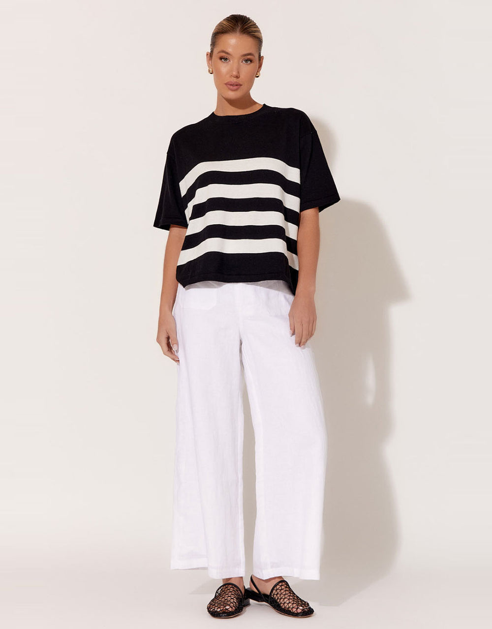 adorne-laney-cotton-cashmere-knit-top-black-white-womens-clothing