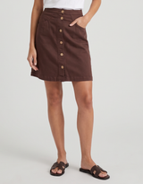 Amanda Skirt - Chocolate
