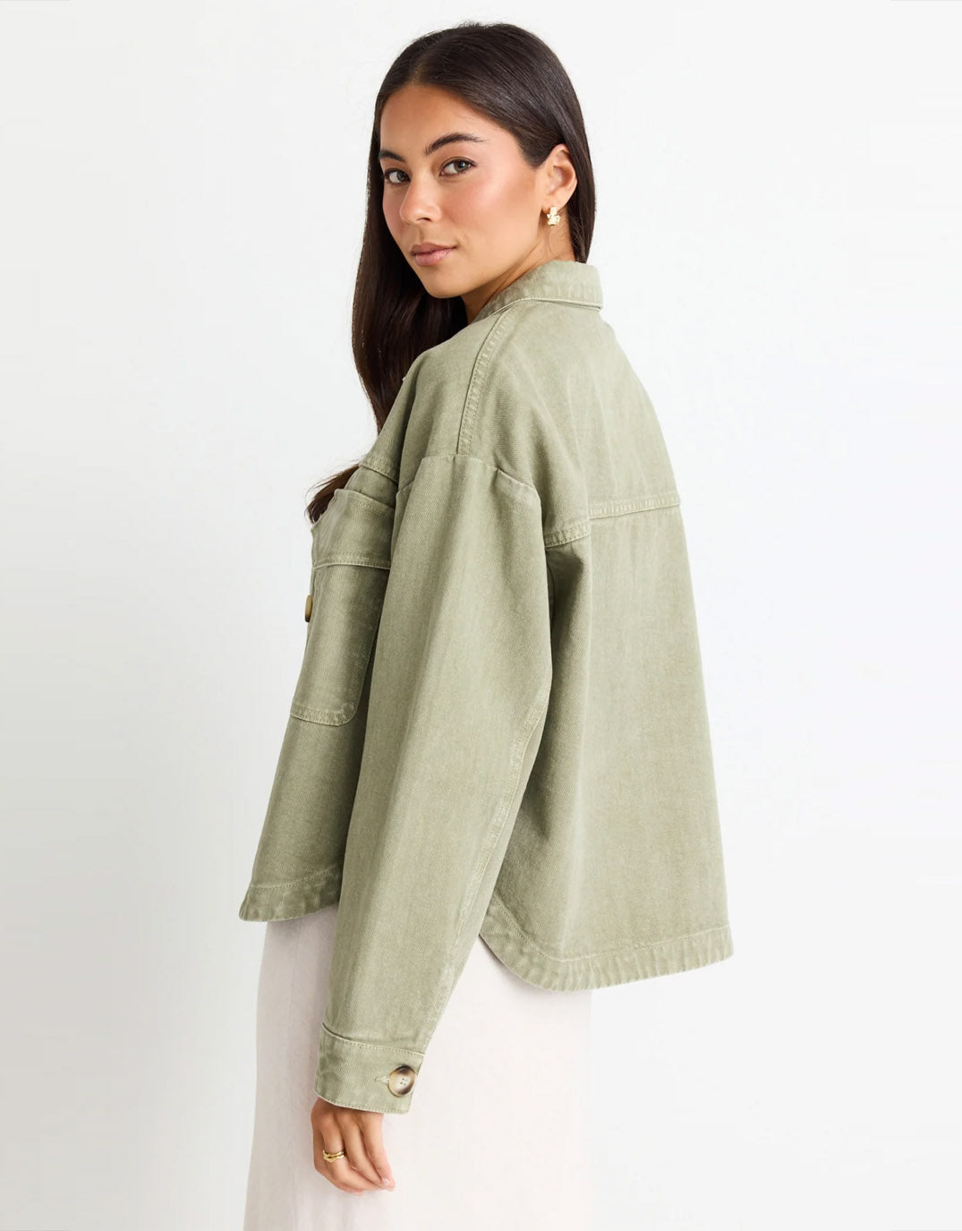 among-the-brave-echo-patch-pocket-denim-jacket-khaki-womens-clothing