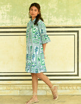 azure-indigo-tropic-shirt-dress-blue-green-womens-clothing