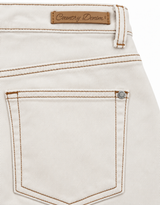 Lucie Denim Short - Off White