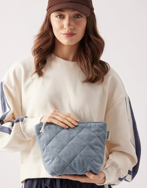 Cos Base Denim Pouch - Indigo
