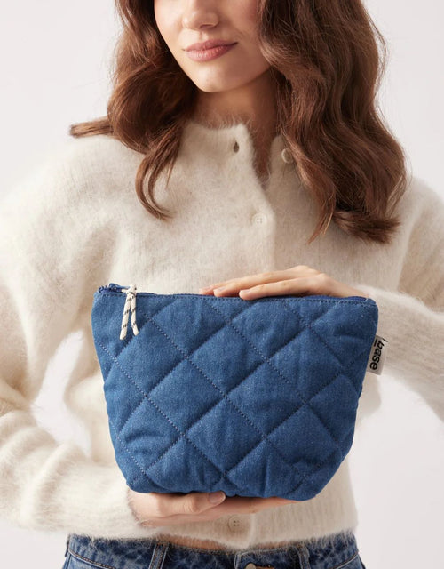 Cos Base Denim Pouch - Vintage Blue