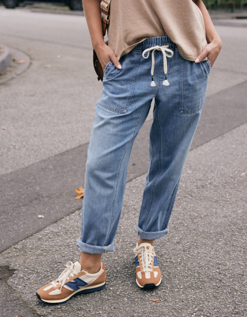 Beach Comber Pant - Mid Wash