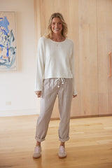 Beach Comber Pant - Stone
