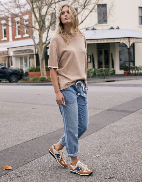 Beach Comber Pant - Mid Wash