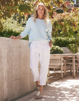 Beach Comber Pant - White